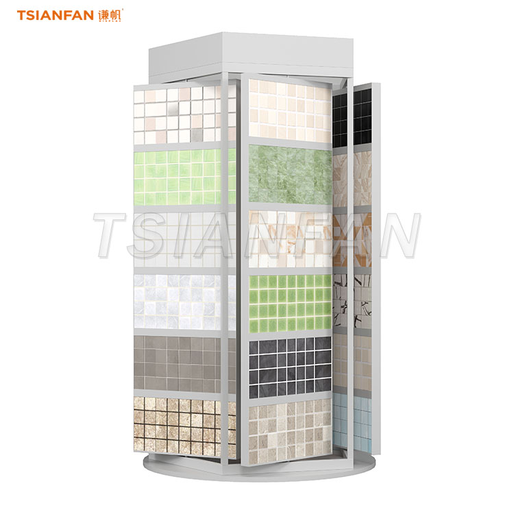 mosaic tile frame display rack floor tiles display-MZ2102