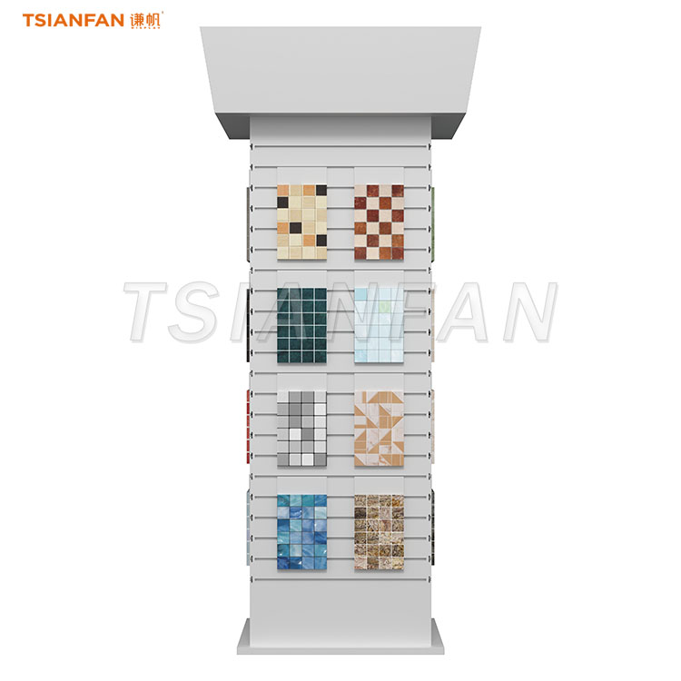 mosaic floor stand ceramic display stands-ML104