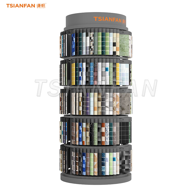 mosaic column display stand high-capacity rack-ML088