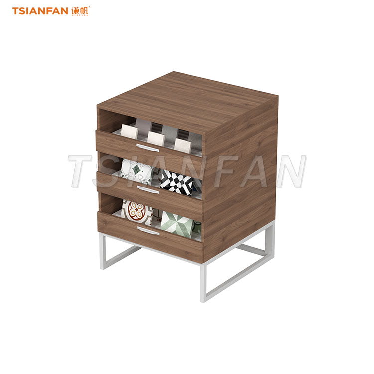 mosaic display cabinet wooden cabinet for tile display-CC024