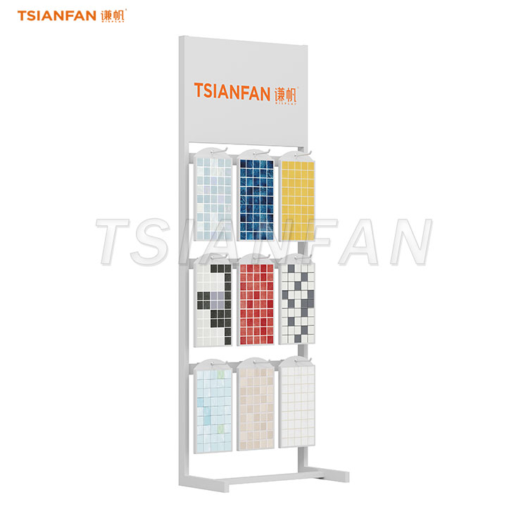 mosaic tile display stand design tile display rack suppliers-ML038